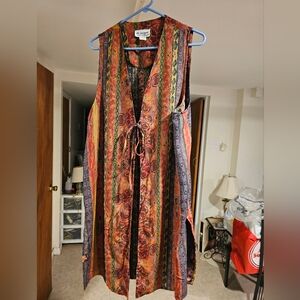 Colorful Sleeveless Boho Dress